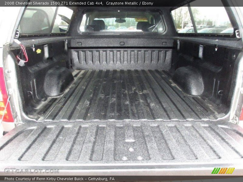 Graystone Metallic / Ebony 2008 Chevrolet Silverado 1500 Z71 Extended Cab 4x4