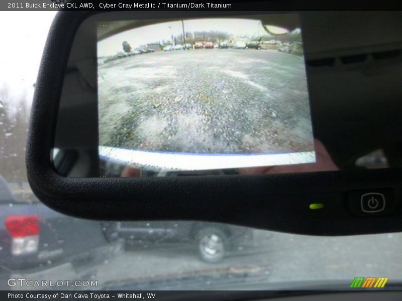 Cyber Gray Metallic / Titanium/Dark Titanium 2011 Buick Enclave CXL AWD