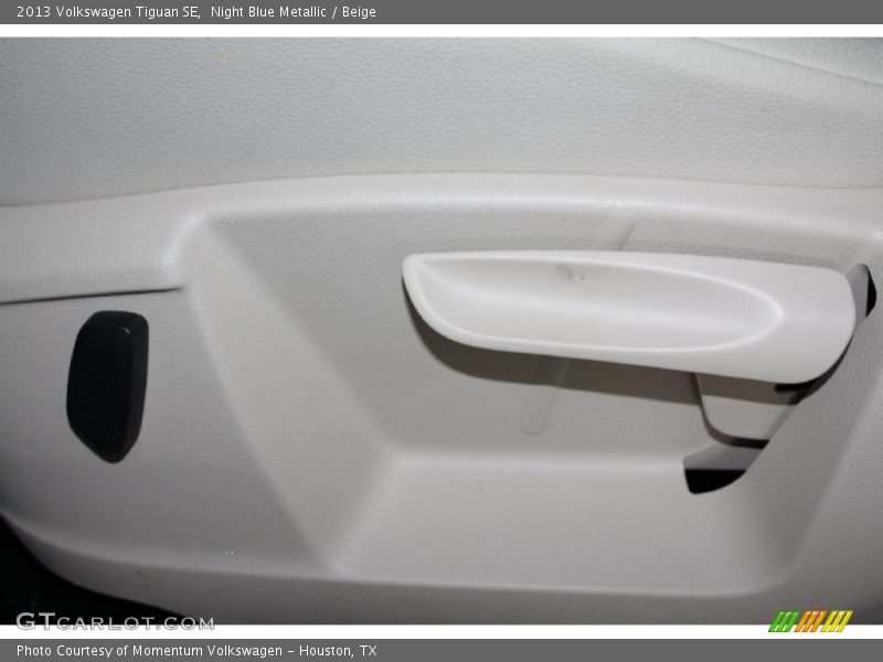 Night Blue Metallic / Beige 2013 Volkswagen Tiguan SE