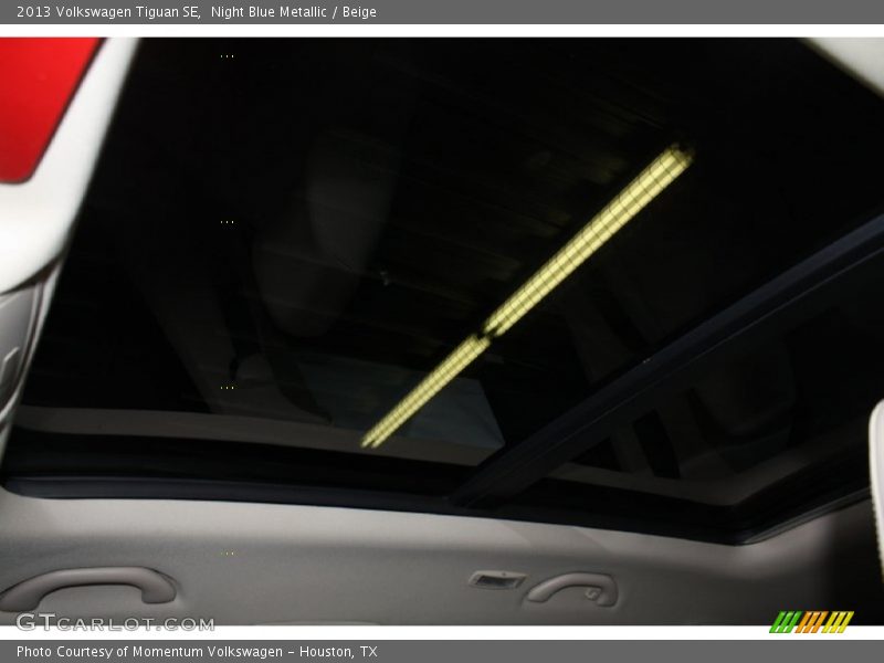Night Blue Metallic / Beige 2013 Volkswagen Tiguan SE