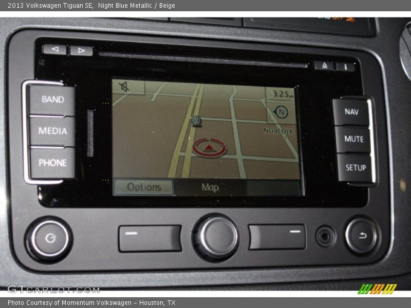 Night Blue Metallic / Beige 2013 Volkswagen Tiguan SE