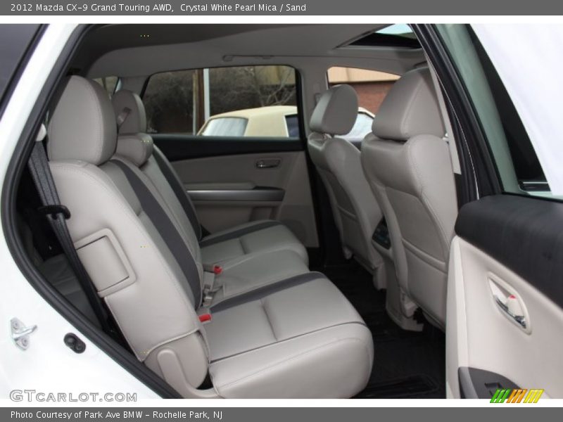 Rear Seat of 2012 CX-9 Grand Touring AWD