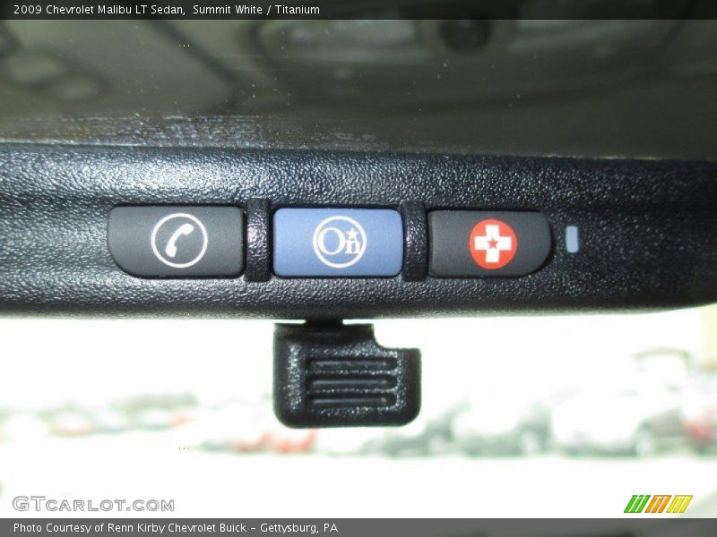 Summit White / Titanium 2009 Chevrolet Malibu LT Sedan