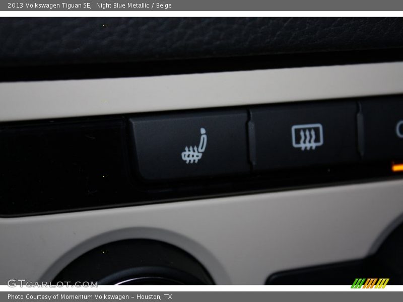 Night Blue Metallic / Beige 2013 Volkswagen Tiguan SE