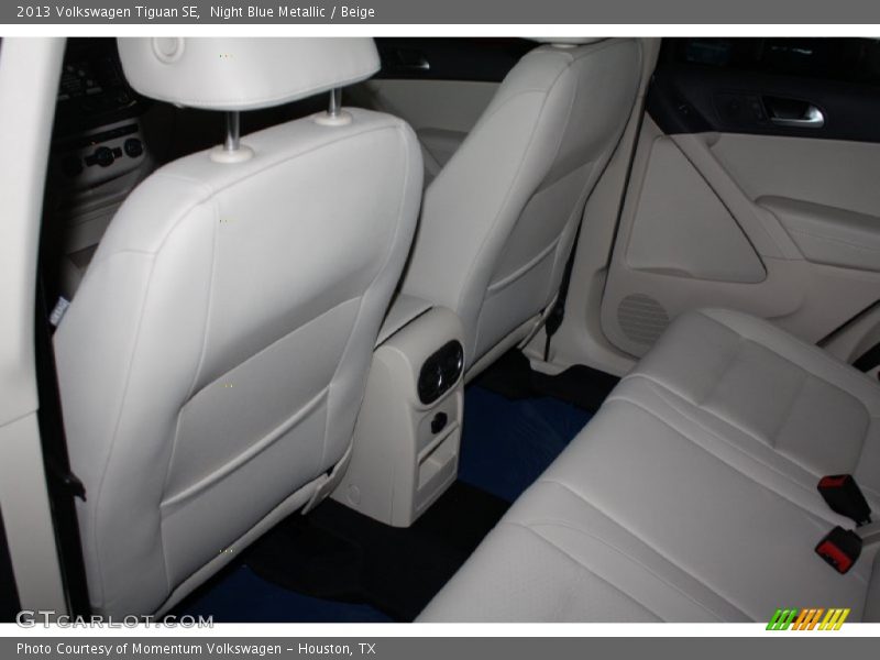 Night Blue Metallic / Beige 2013 Volkswagen Tiguan SE