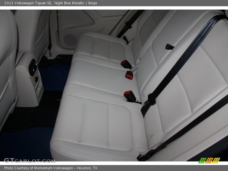 Night Blue Metallic / Beige 2013 Volkswagen Tiguan SE