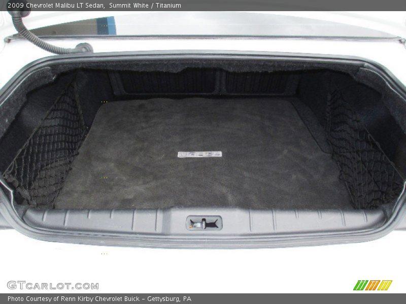 Summit White / Titanium 2009 Chevrolet Malibu LT Sedan