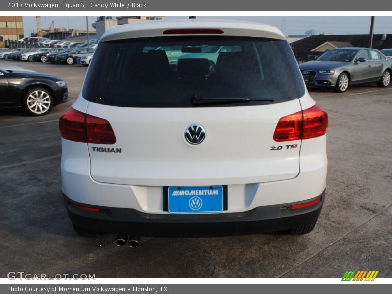 Candy White / Black 2013 Volkswagen Tiguan S