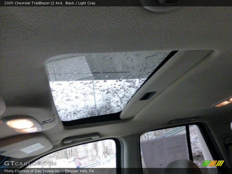 Black / Light Gray 2005 Chevrolet TrailBlazer LS 4x4