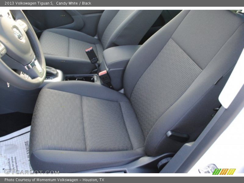 Candy White / Black 2013 Volkswagen Tiguan S
