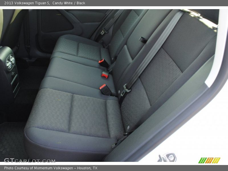 Candy White / Black 2013 Volkswagen Tiguan S