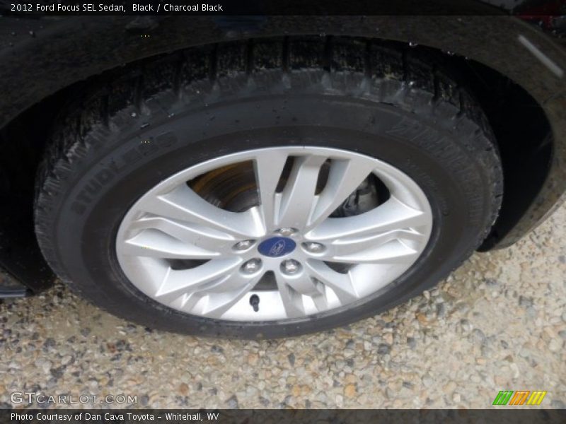 Black / Charcoal Black 2012 Ford Focus SEL Sedan