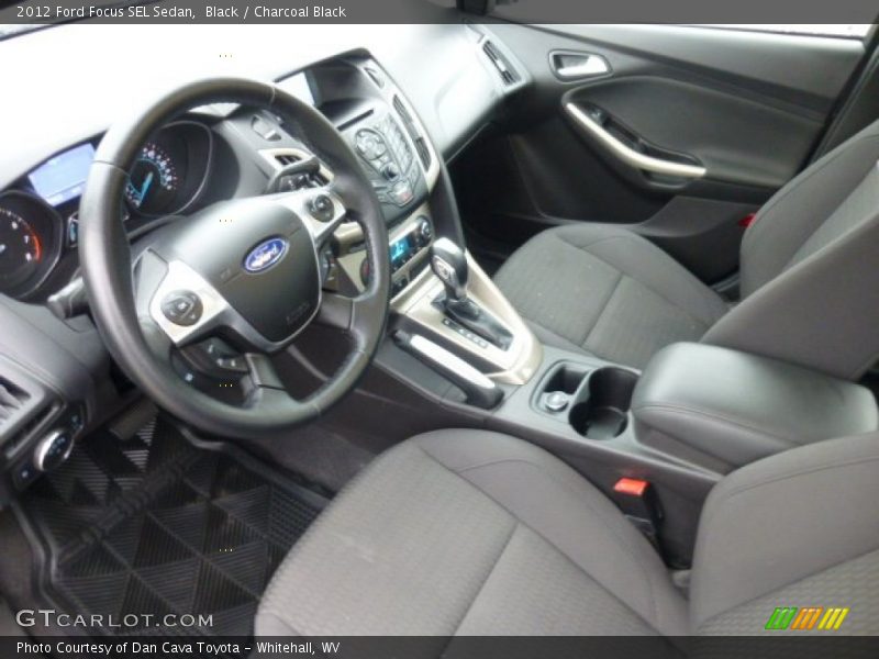 Black / Charcoal Black 2012 Ford Focus SEL Sedan