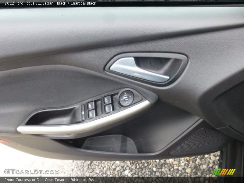Black / Charcoal Black 2012 Ford Focus SEL Sedan