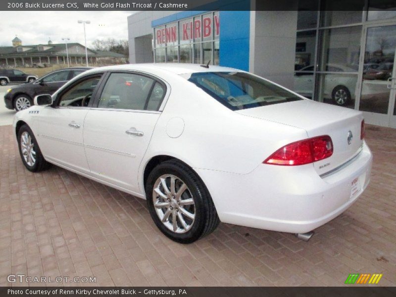 White Gold Flash Tricoat / Cashmere 2006 Buick Lucerne CXS