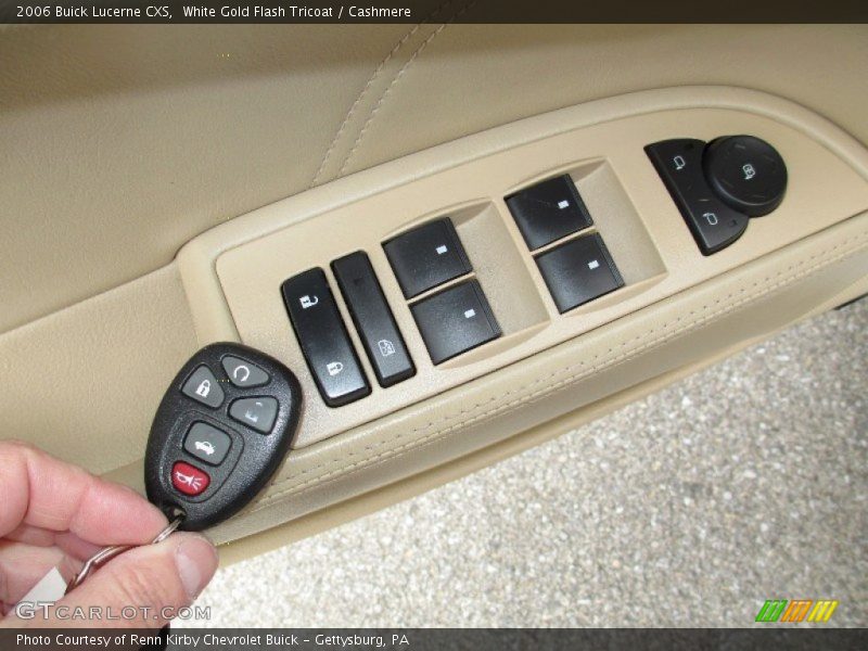 White Gold Flash Tricoat / Cashmere 2006 Buick Lucerne CXS