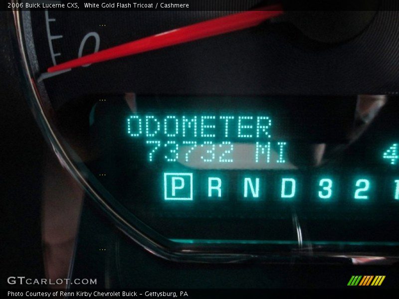 White Gold Flash Tricoat / Cashmere 2006 Buick Lucerne CXS