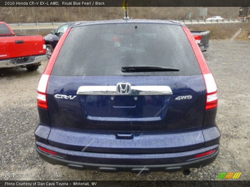 Royal Blue Pearl / Black 2010 Honda CR-V EX-L AWD