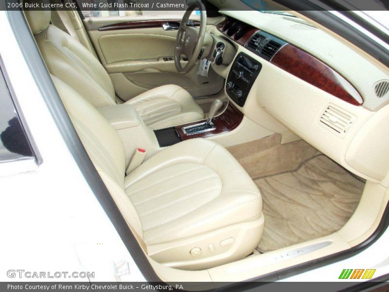 White Gold Flash Tricoat / Cashmere 2006 Buick Lucerne CXS