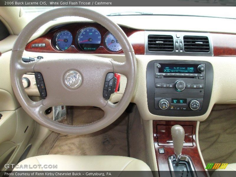White Gold Flash Tricoat / Cashmere 2006 Buick Lucerne CXS