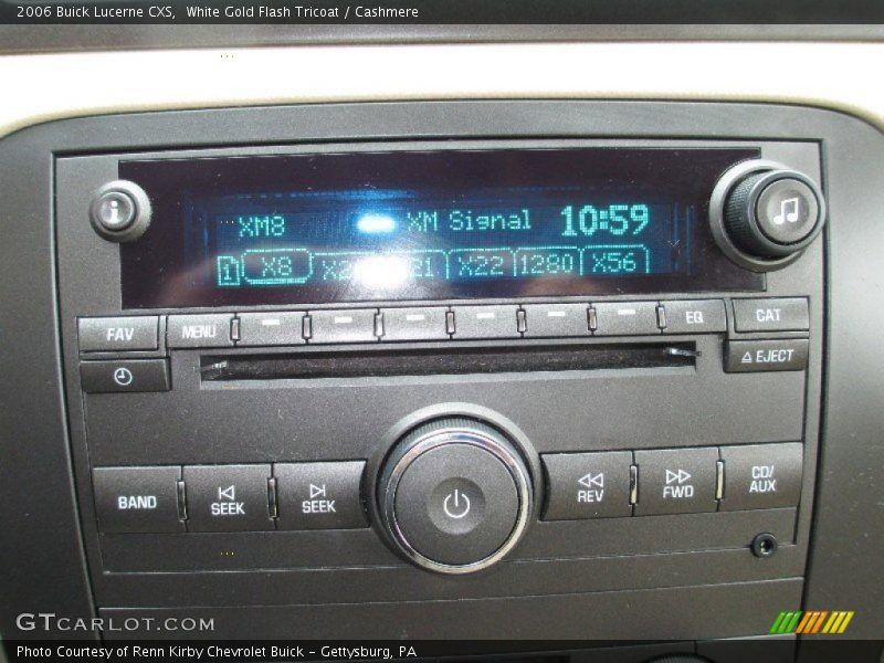 White Gold Flash Tricoat / Cashmere 2006 Buick Lucerne CXS