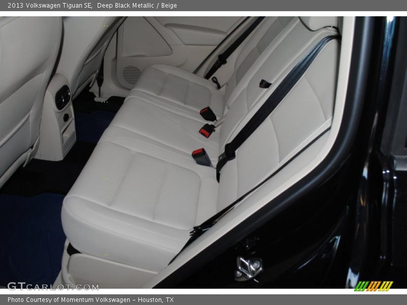 Deep Black Metallic / Beige 2013 Volkswagen Tiguan SE