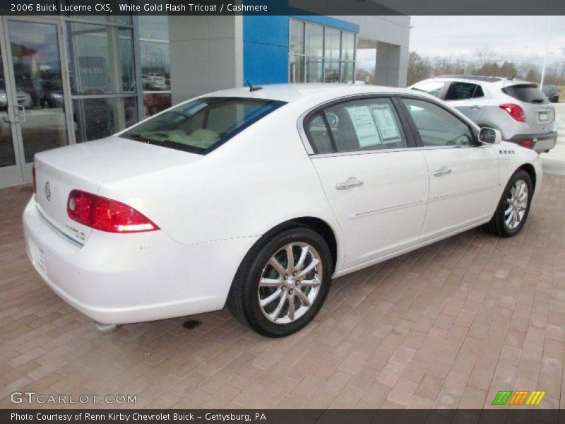 White Gold Flash Tricoat / Cashmere 2006 Buick Lucerne CXS