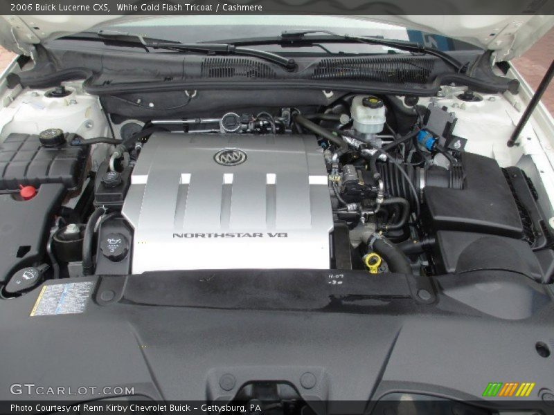 White Gold Flash Tricoat / Cashmere 2006 Buick Lucerne CXS