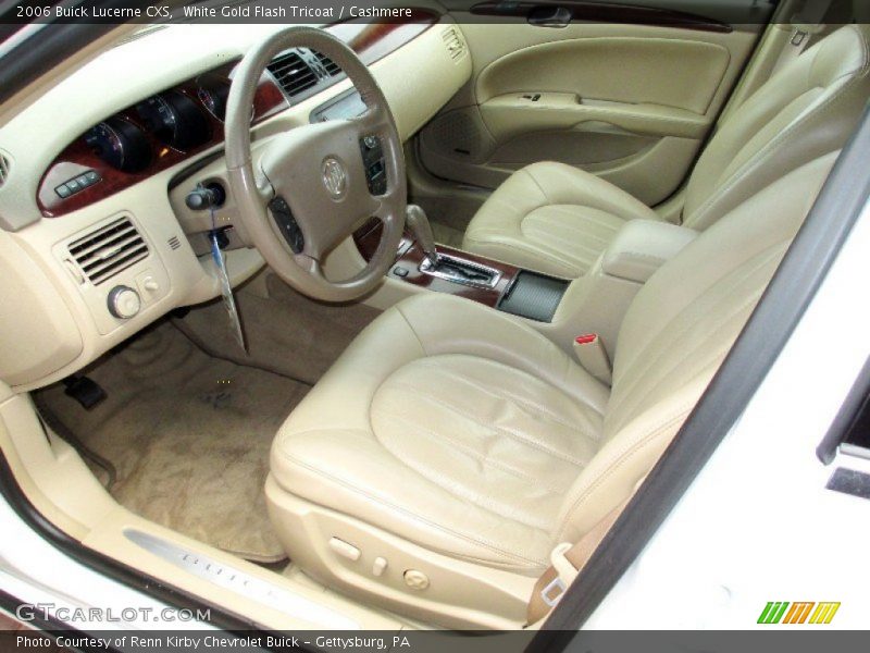 White Gold Flash Tricoat / Cashmere 2006 Buick Lucerne CXS