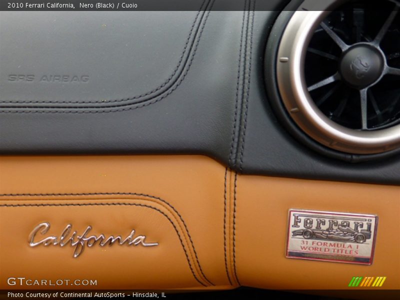 California dash badge - 2010 Ferrari California 