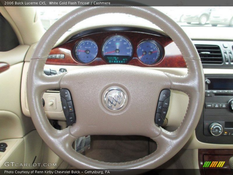 White Gold Flash Tricoat / Cashmere 2006 Buick Lucerne CXS