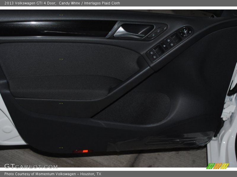 Candy White / Interlagos Plaid Cloth 2013 Volkswagen GTI 4 Door