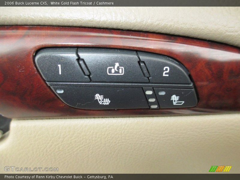 White Gold Flash Tricoat / Cashmere 2006 Buick Lucerne CXS