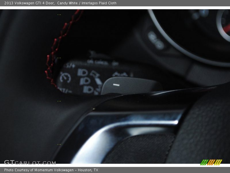 Candy White / Interlagos Plaid Cloth 2013 Volkswagen GTI 4 Door