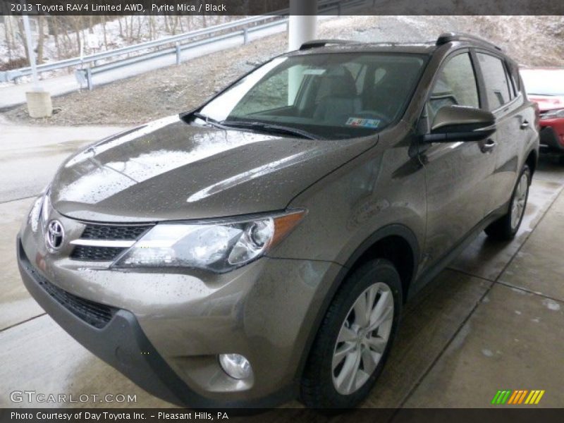 Pyrite Mica / Black 2013 Toyota RAV4 Limited AWD
