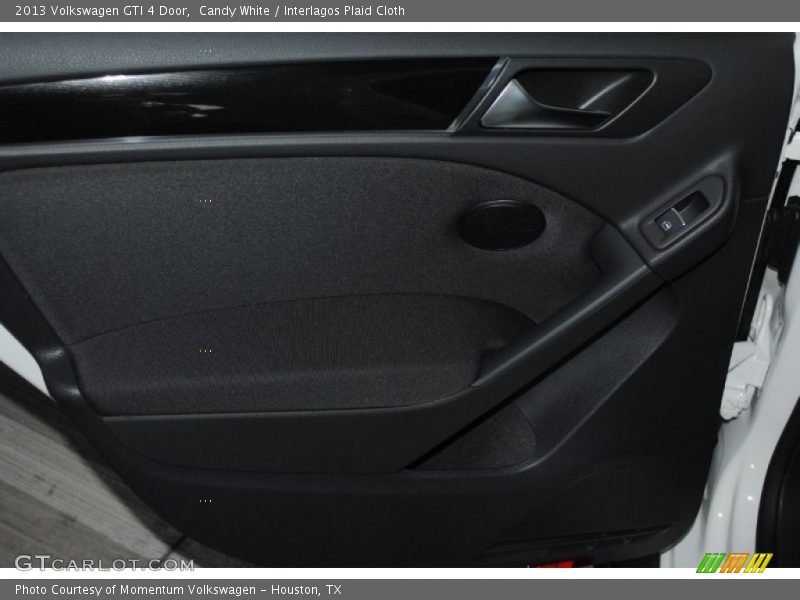 Candy White / Interlagos Plaid Cloth 2013 Volkswagen GTI 4 Door