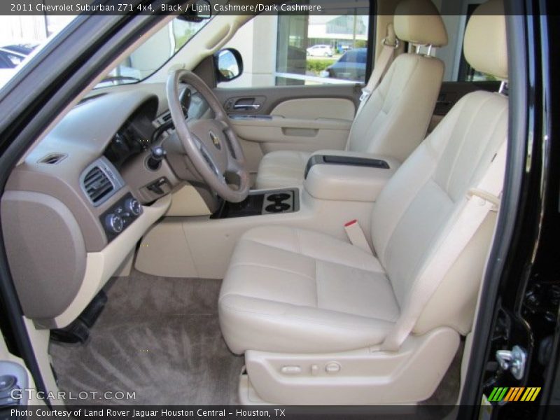 Front Seat of 2011 Suburban Z71 4x4
