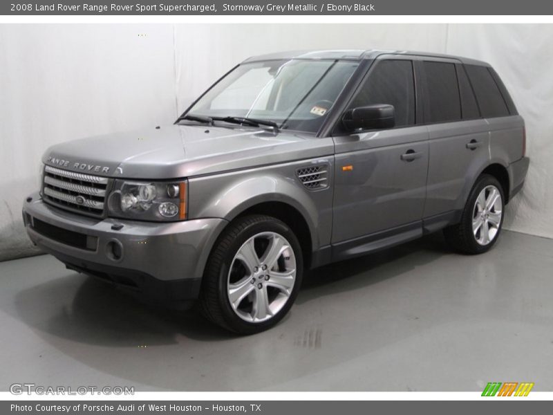 Stornoway Grey Metallic / Ebony Black 2008 Land Rover Range Rover Sport Supercharged