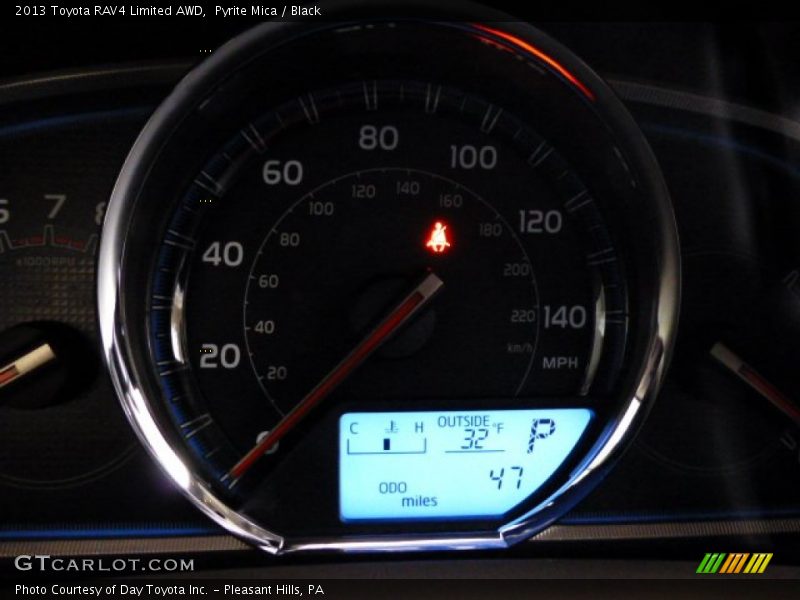 Pyrite Mica / Black 2013 Toyota RAV4 Limited AWD