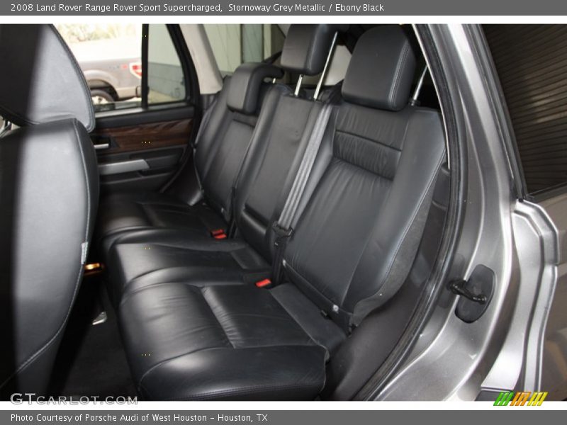 Stornoway Grey Metallic / Ebony Black 2008 Land Rover Range Rover Sport Supercharged