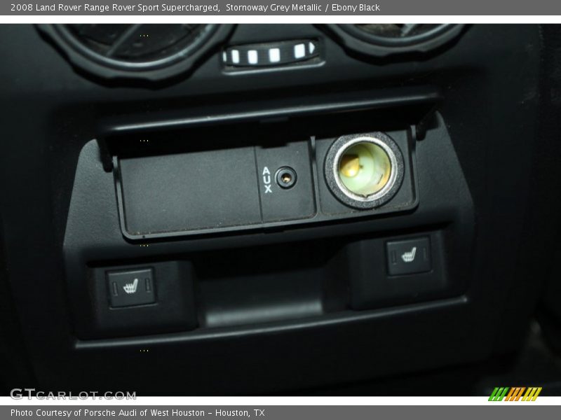 Stornoway Grey Metallic / Ebony Black 2008 Land Rover Range Rover Sport Supercharged