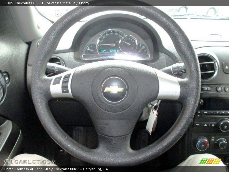 Silver Ice Metallic / Ebony 2009 Chevrolet HHR LT