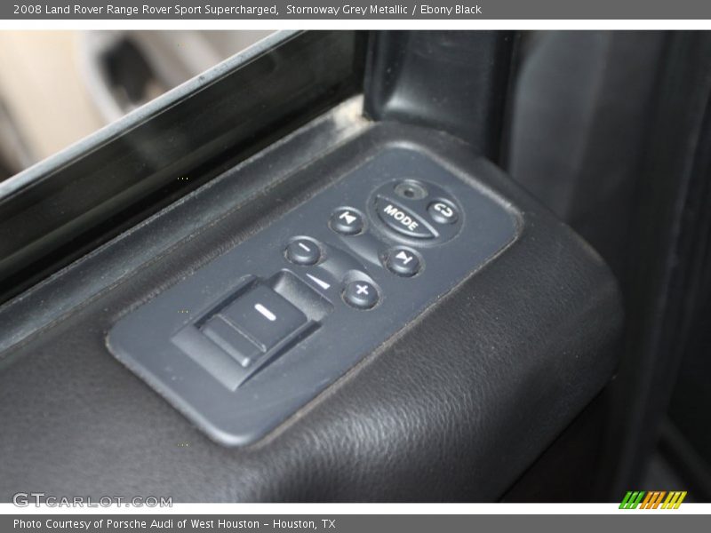 Stornoway Grey Metallic / Ebony Black 2008 Land Rover Range Rover Sport Supercharged