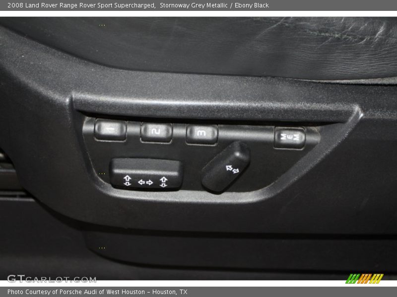 Stornoway Grey Metallic / Ebony Black 2008 Land Rover Range Rover Sport Supercharged