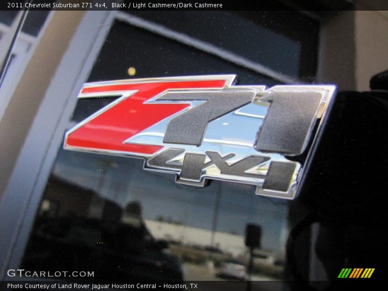 Black / Light Cashmere/Dark Cashmere 2011 Chevrolet Suburban Z71 4x4