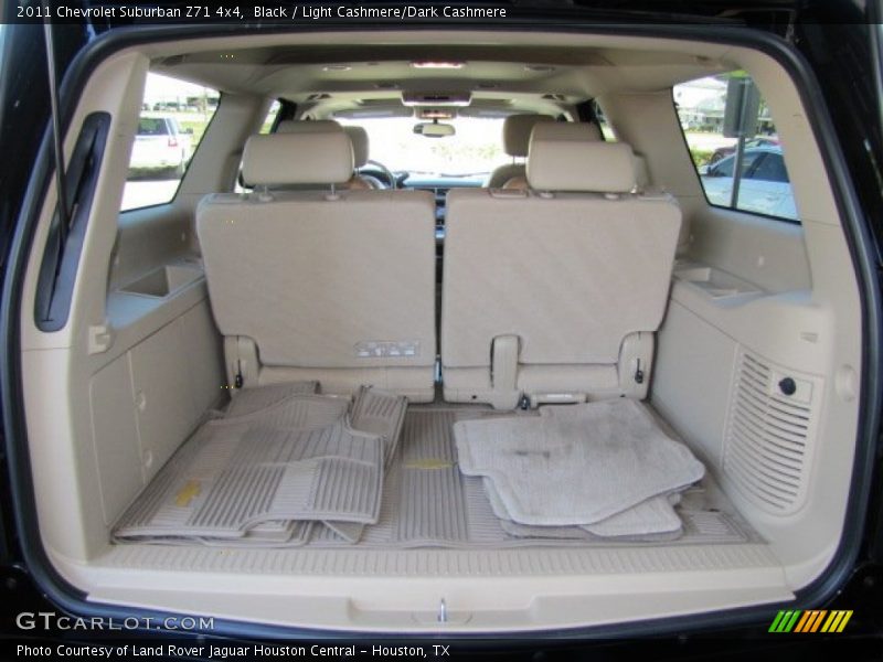 Black / Light Cashmere/Dark Cashmere 2011 Chevrolet Suburban Z71 4x4