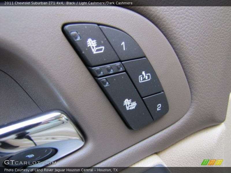 Black / Light Cashmere/Dark Cashmere 2011 Chevrolet Suburban Z71 4x4