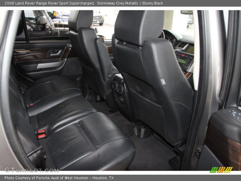 Stornoway Grey Metallic / Ebony Black 2008 Land Rover Range Rover Sport Supercharged