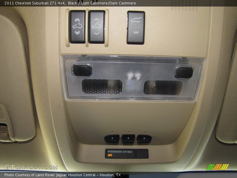 Black / Light Cashmere/Dark Cashmere 2011 Chevrolet Suburban Z71 4x4