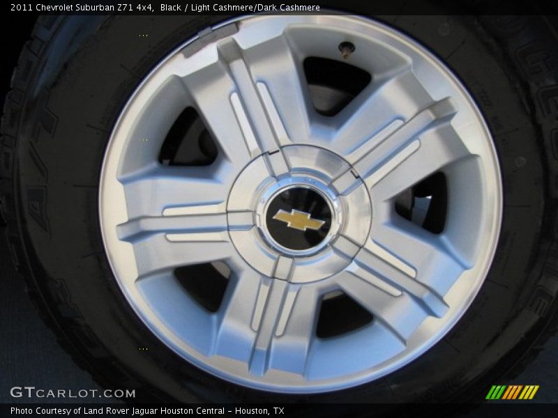 Black / Light Cashmere/Dark Cashmere 2011 Chevrolet Suburban Z71 4x4